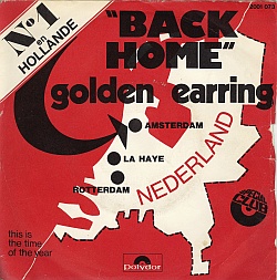 Golden Earring Back Home France single 1970